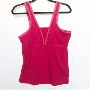 Adidas Pink tank top climalite